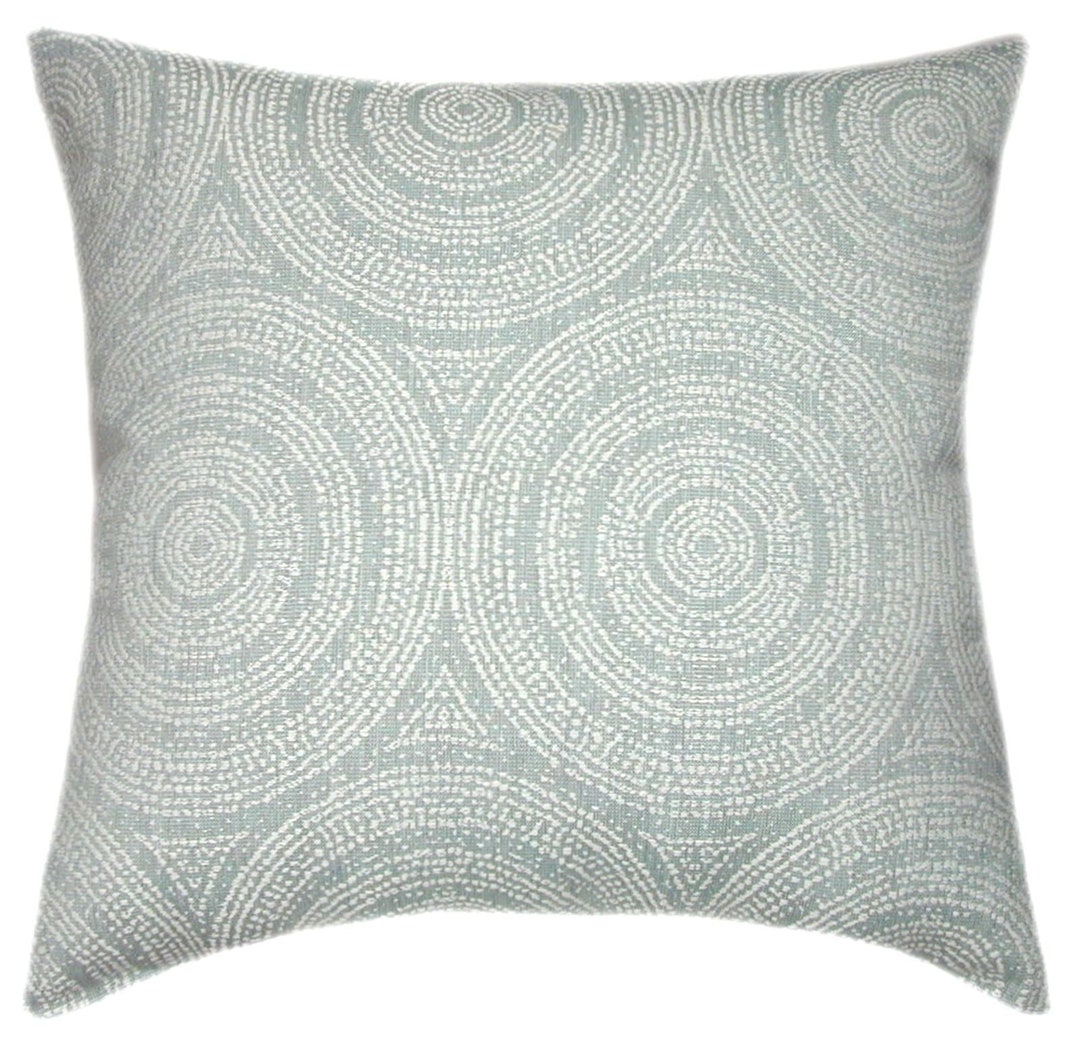 Sunbrella® Santara Mist Pillow Cover Sunbrella Outdoor Pillow Cover