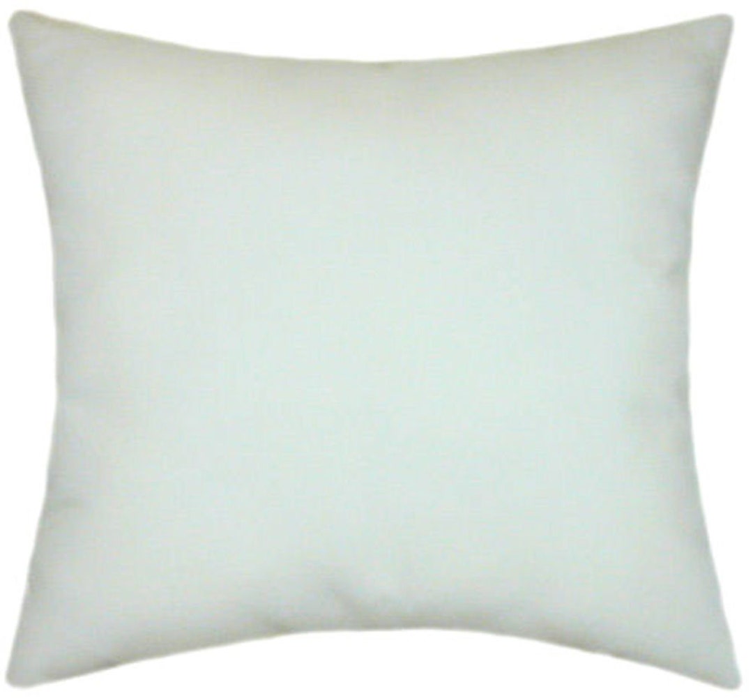 Sunbrella® Canvas Natural White Pillow Cover Sunbrella® Outdoor Pillow
