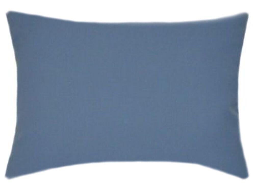 Sunbrella® Canvas Sapphire Blue Pillow Cover Sunbrella® Outdoor Pillow