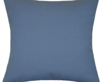 Sunbrella Sapphire Blue Pillow Cover - Indoor/Outdoor Decor