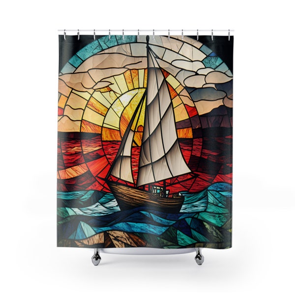Sailboat Shower Etsy