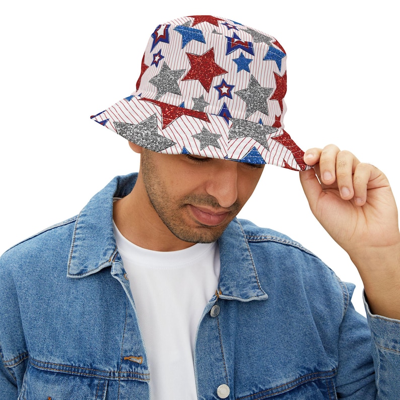 4th of July - BUCKET HAT - Patriotic Hat to Wear ANYTIME! - Etsy