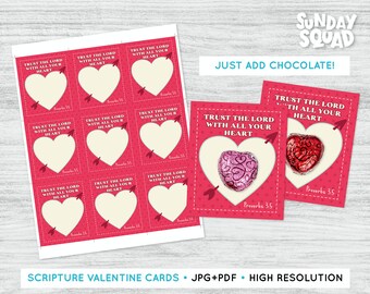 Printable Scripture Valentine Cards Coloring God is Love Children Kids Sunday School Church Bible Printable Valentine Holiday