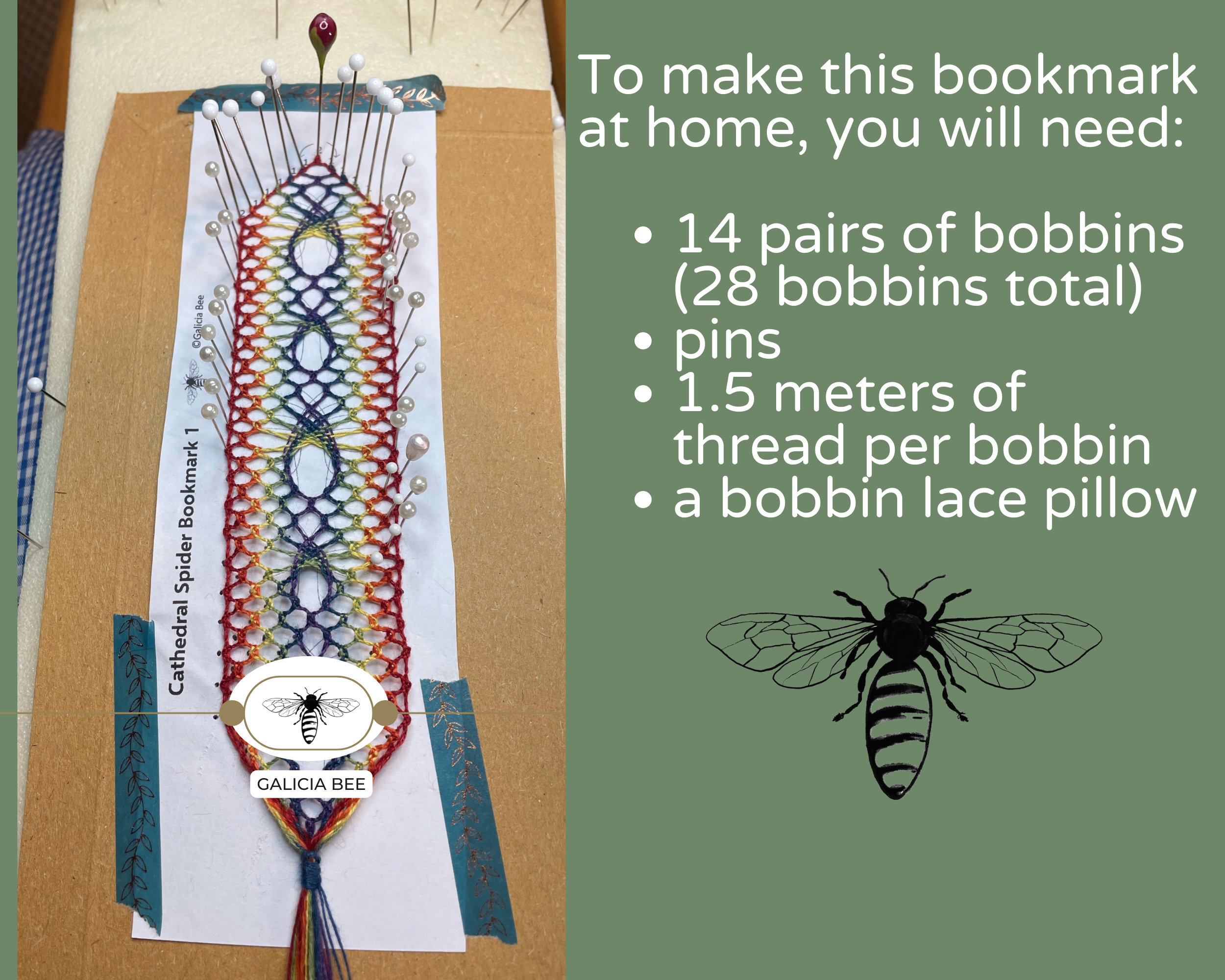 Bobbin Lace BOOKMARK Patterns Bobbin Lace Practice Patterns Etsy UK