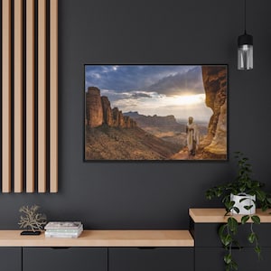 African, Eritrean Traditional Wall Art Matte Canvas, Black Frame, gift for friend.