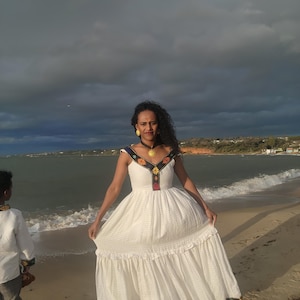 Ethiopian dress, Habesha dresses, Traditional Eritrean dress, gift for Mother.