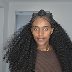 Habesha Braided wig, Eritrean hair style, Ethiopian hair extensions, gift for mothers.