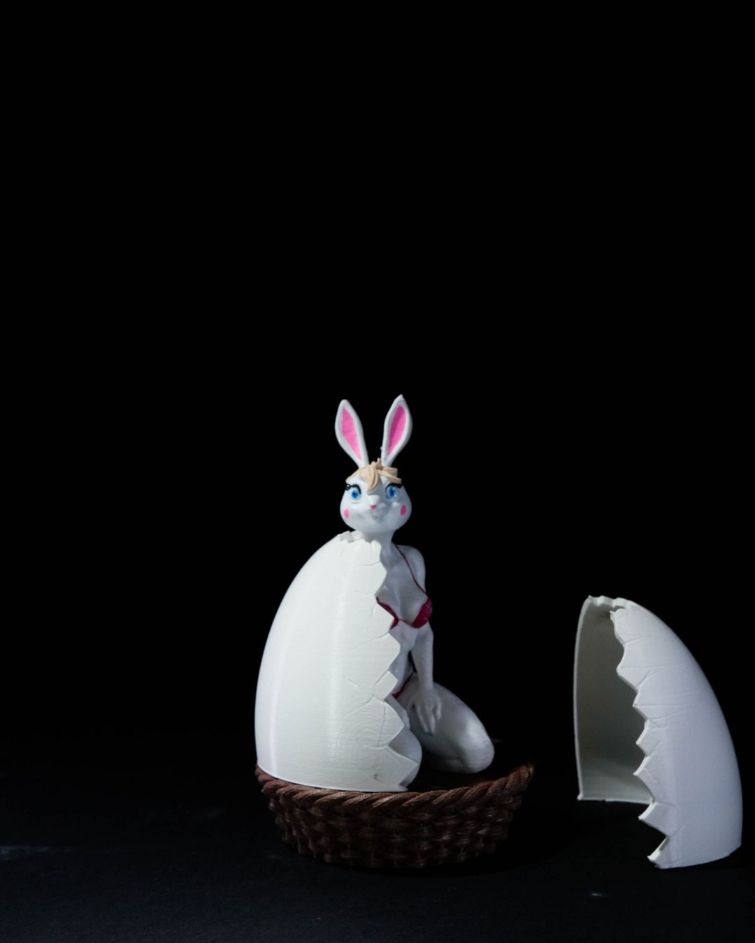 Swole Rabbit / High Protein Easter Eggs Gracy / Free Etsy