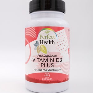 VITAMIN D3 PLUS (WITH K2) - Perfect Health Ltd
