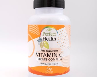 VITAMIN C 1000MG COMPLEX- Perfect Health