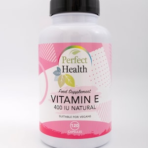 VITAMIN E 400IU NATURAL - Perfect Health Ltd