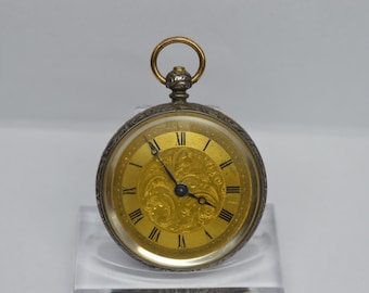 Orologio da tasca svizzero in argento - unisex - 1850-1900