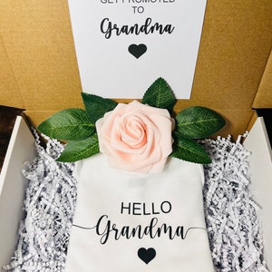 Anuncio de futura abuela, regalo para futura abuela, anuncio de abuela primeriza, anuncio de tía, anuncio de bebé con envío rápido