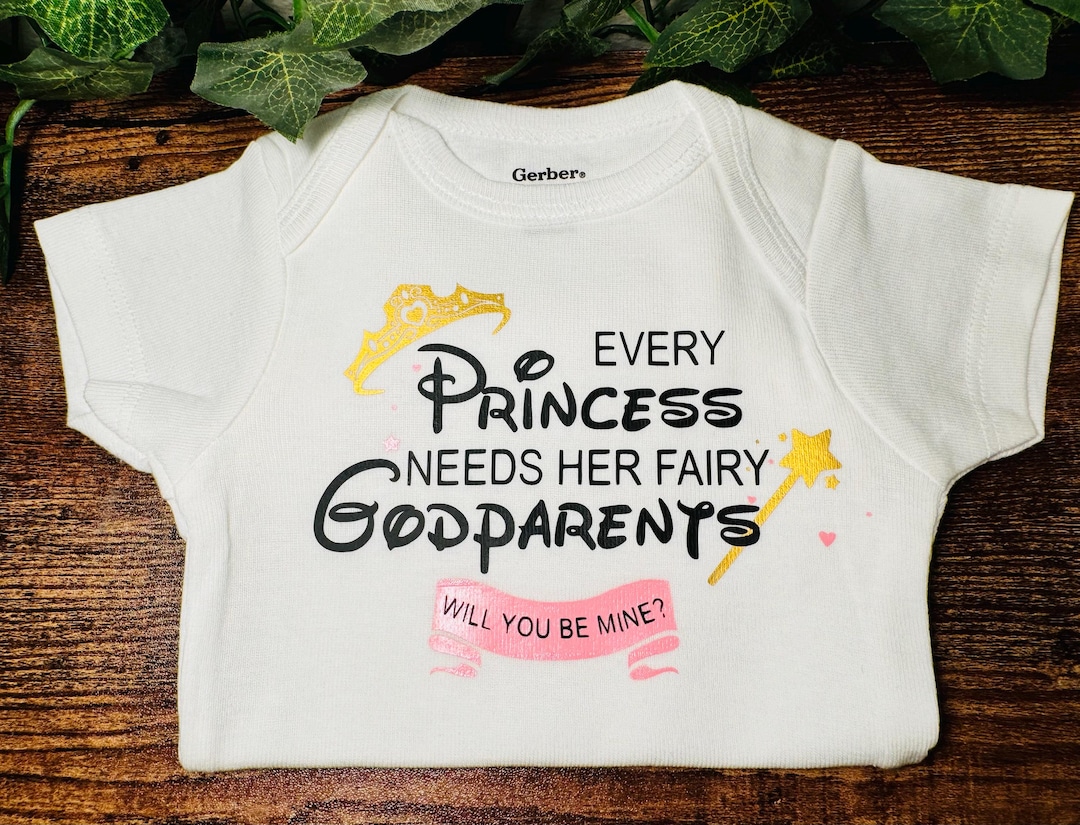 Every Princess Needs Her Fairy Godparents, Godparent Proposal ...