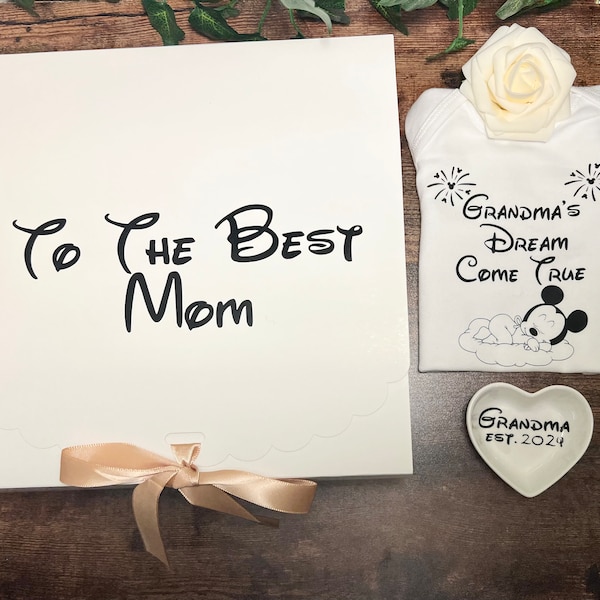 Disney baby announcement, Baby announcement for grandma, personalized Disney announcement, Baby announcement for Auntie, Pregnancy announce