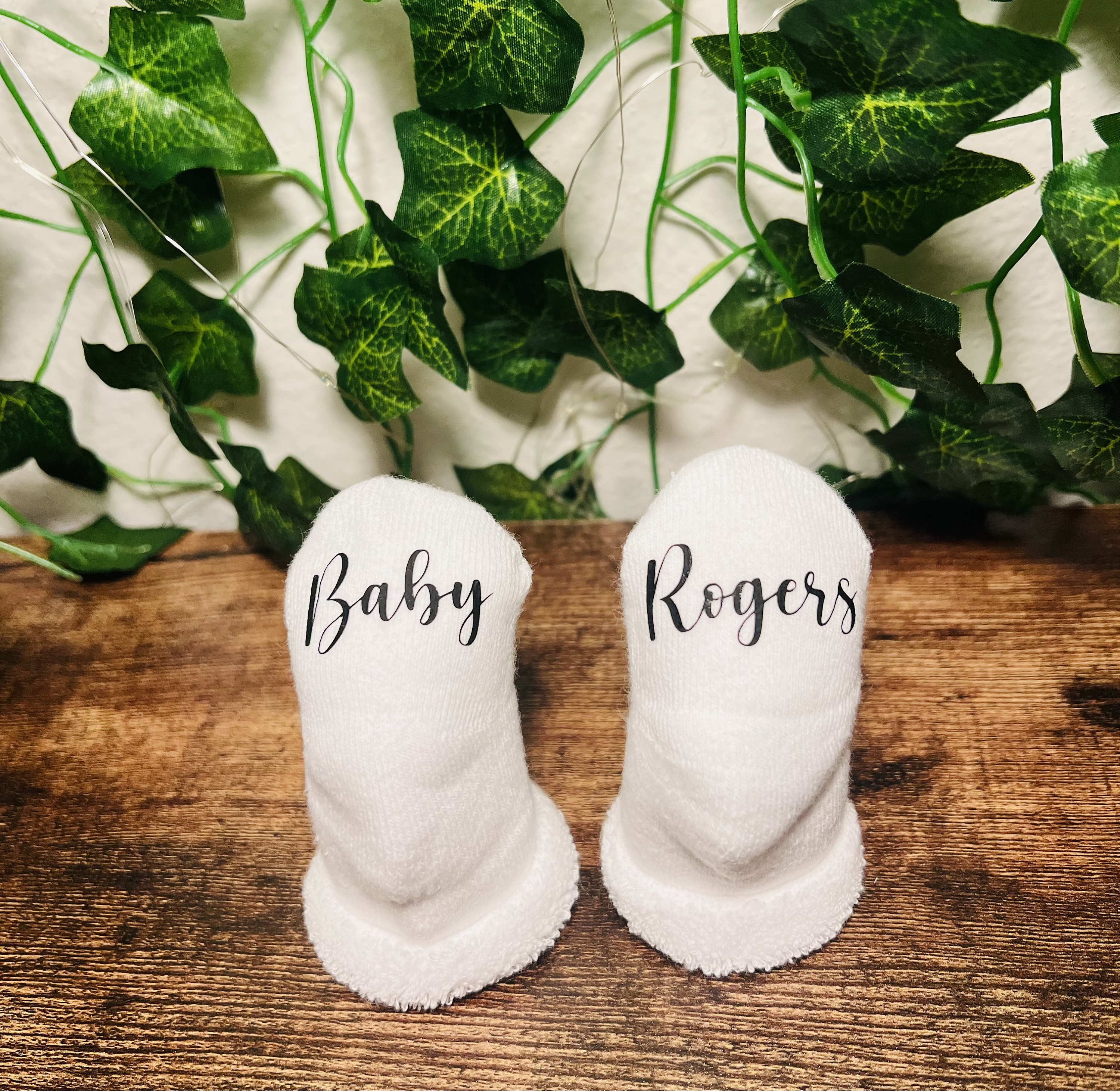 Baby Socks Personalized Baby Socks Baby Shower Gift Custom Baby