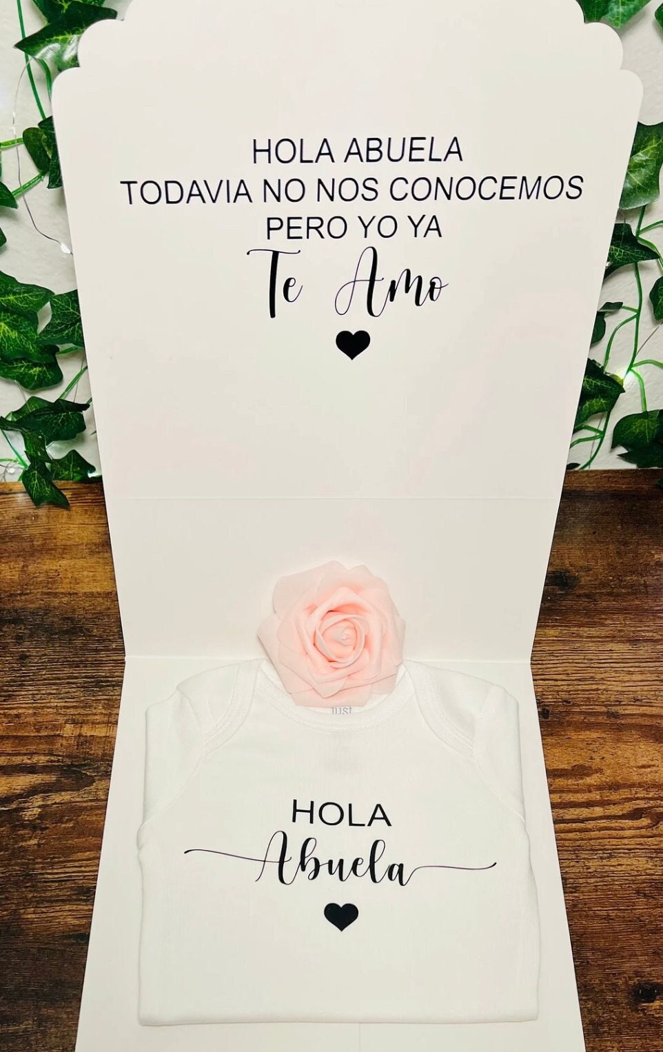 Spanish Pregnancy Reveal, Un Pequeno Pajarito Me Conto Vas a ser TIA, –  Bella Lexi Boutique