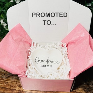 Ascendido a abuela, Ascendido a Nana, Ascendido a Gigi, Promoción de abuela, Regalo del día de las madres, anuncio de embarazo, Ascendido a tía