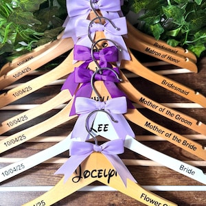 Disney bride hangers, Disney bridesmaid hangers, Disney wedding, Bridesmaid gifts, bridesmaid proposals, shower gift,Mrs Gift,custom hanger