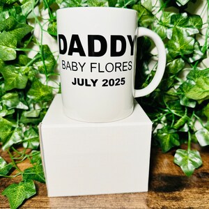 Du wirst mehr Kaffee Papa brauchen, Schwangerschaftsmitteilung, Vatertagsgeschenk, du wirst mehr Kaffee Opa brauchen, Oma Überraschung