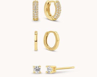 Orecchini A Cerchio Goccia In Argento 925 Con Zirconi: Gioiello Elegante Per Donna E Ragazza