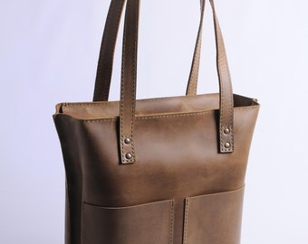 Leather Laptop Bag Leather Tote Bag Travel Bag Leather Handbag Purse Shoulder Bag for Women