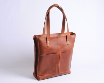 Leather Tote Bag Leather Bag Purse for Women Leather Shopper Bag Leather Shoulder Bag for Women