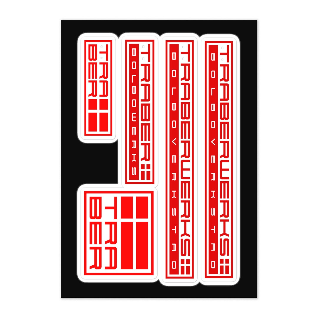 Treverk Sticker Traberwerks Sticker Pack - Etsy
