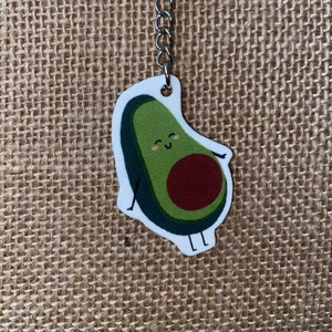Avocado Keychain