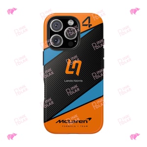 McLaren F1 NOR 2025 Carbon Fiber Phone Case - iPhone & Samsung