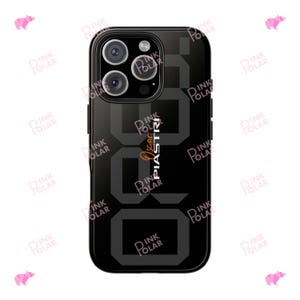 Oscar Piastri OP81 Formula One black Tough Phone Case for iPhone and Samsung | Minimalistic | F1 Gift Idea| FREE Phone Grip