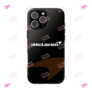 McLaren F1 Team Phone Case, Racing Gift, Motorsport Accessory, Formula 1 Merch, Minimalistic Design, Tough Case for iPhone and Samsung