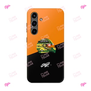 McLaren F1 Oscar Piastri australia GP helmet 2025 Tough Phone Case for iPhone and Samsung | Gift for F1 fans