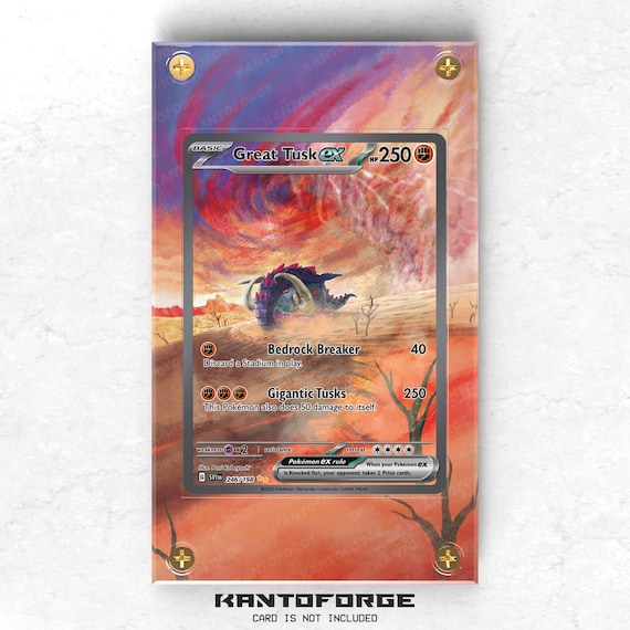 g*e様 『TUSK』ボックスセット Pokemon TCG Paldean Fates Great Tusk ex & Iron Treads ex Premium