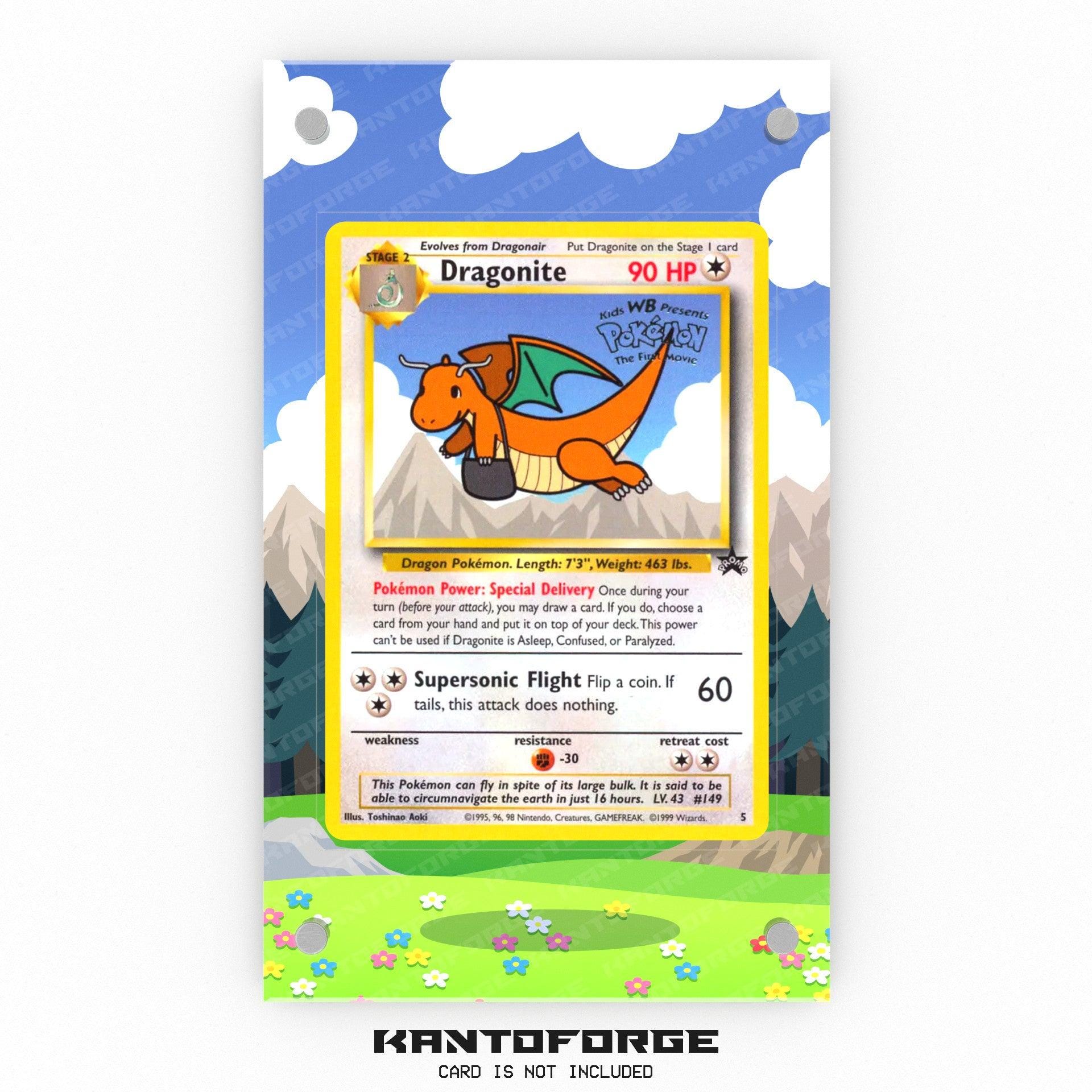 dragonite pokemon card movie Dragonite [Foil] #E12 Prices | Pokemon 1999 Topps Movie Evolution