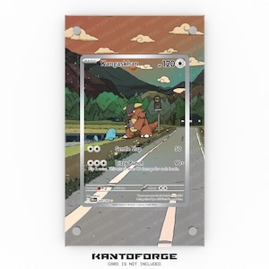 Kangaskhan 204/182 - Vitrina de ilustraciones extendidas de Pokémon