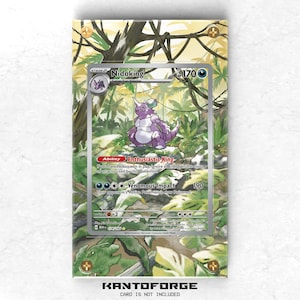 Nidoking 174/165 - Vetrina espositiva con artwork esteso Pokémon
