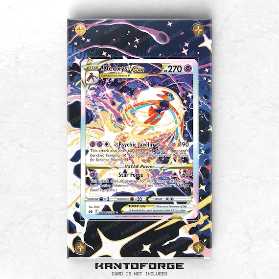 Deoxys VSTAR GG46/GG70 - Pokmon Extended Artwork Display Case - Etsy Deoxys VSTAR GG46/GG70 - Pokmon Extended Artwork Display Case - Etsy