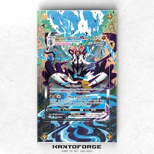 Urshifu VMAX 170/163 de Rapid Strike: vitrina con ilustraciones ampliadas de Pokémon