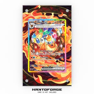 Flareon ex 146/131 - Vitrina de exposición de ilustraciones ampliadas de Pokémon