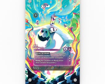 Olaf - Happy Passenger  - Lorcana Extended Artwork Display Case