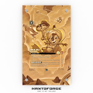 Chip 'n' Dale - Recovery Rangers (Enchanted) - Vitrina de exhibición de ilustraciones ampliada de Lorcana
