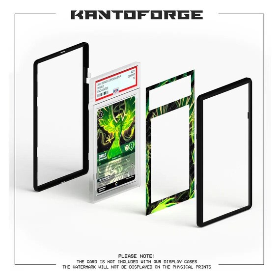 Bulbasaur 050/049 - PSA Size Graded Card Case Extended Artwork Display with GradeGuardian Protection