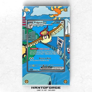 Pidgeot ex (ピジョット) 225/197 | Alternate Art Custom Protective Pokemon Display Case
