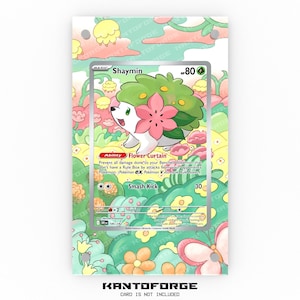 Shaymin 185/182 - Vitrina de ilustraciones extendidas de Pokémon