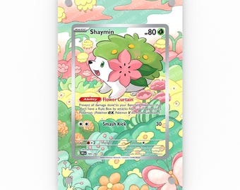 Shaymin 185/182 - Pokémon Extended Artwork Display Case