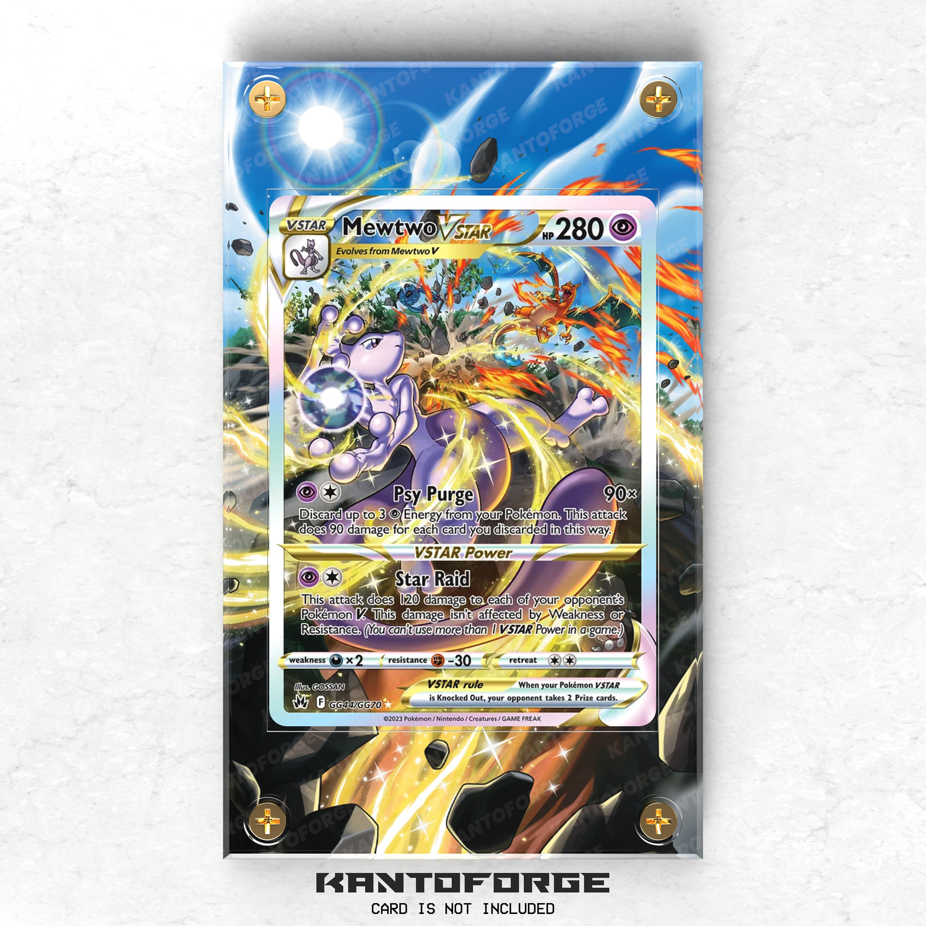 Armored Mewtwo Cards - Etsy