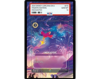 Finders Keepers (Enchanted) Chapter 5 - PSA CSG AGS Graded Card-hoesje Extended Artwork-display met GradeGuardian-bescherming