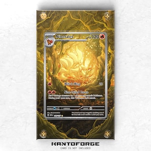 Ninetales 199/197 - Custodia per espositore con artwork esteso Pokémon