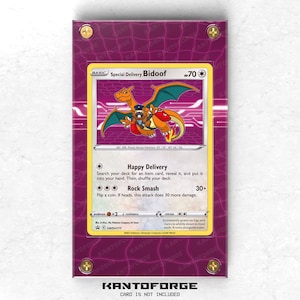 Special Delivery Bidoof SWSH177 - Pokémon Extended Artwork-vitrine